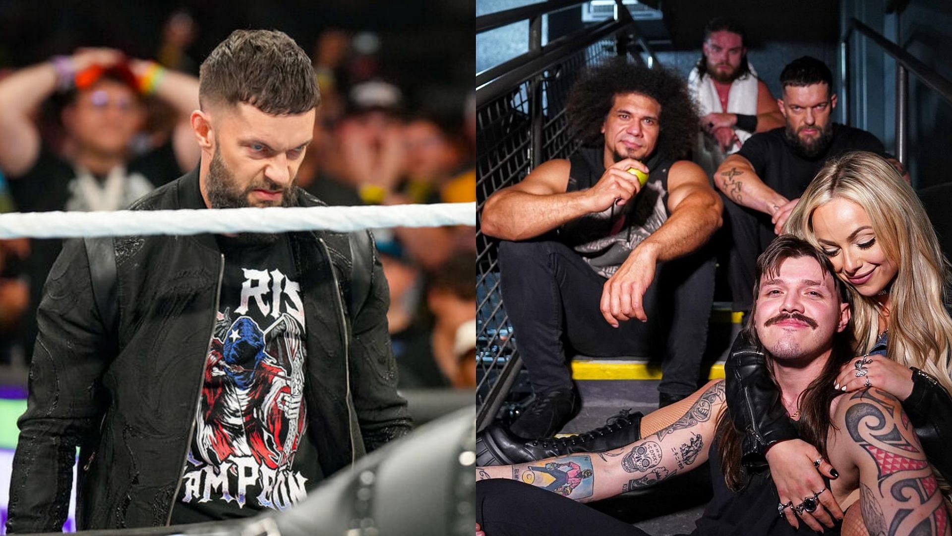 The new Judgment Day! [Image credits: WWE.com and Finn Balor