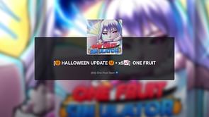 One Fruit Halloween update: Patch notes and more