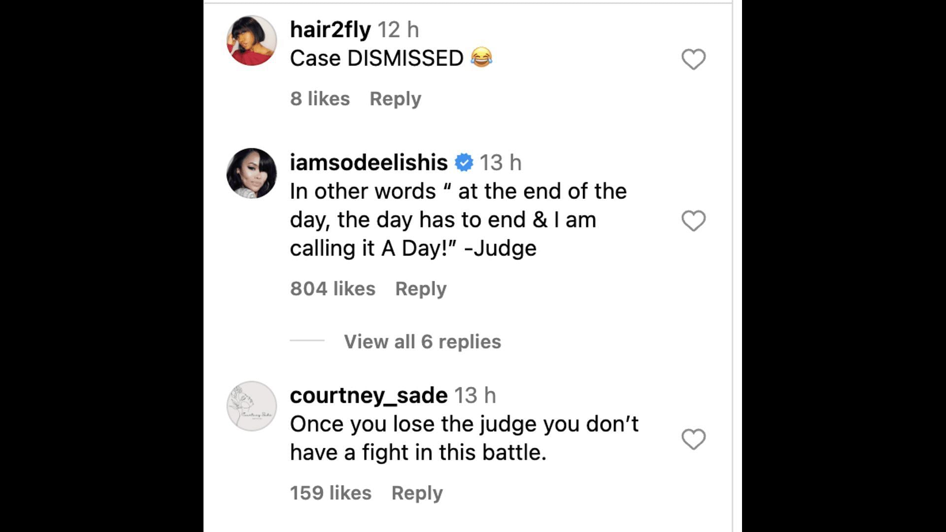 Social media users comment on the judge blasting at the prosecutor in the YSL case (Image via Instagram/@theneighborhoodtalk)