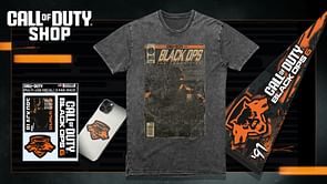 Black Ops 6 merchandise in CoD shop: Items and price