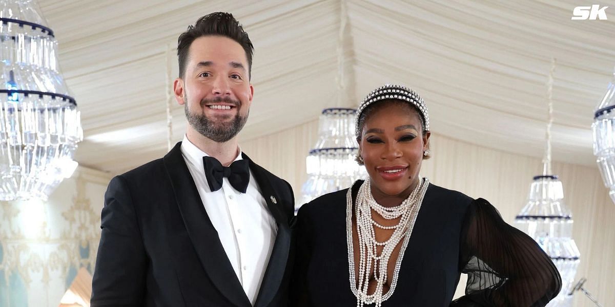 Alexis Ohanian (L), Serena Williams (R), Source: Getty