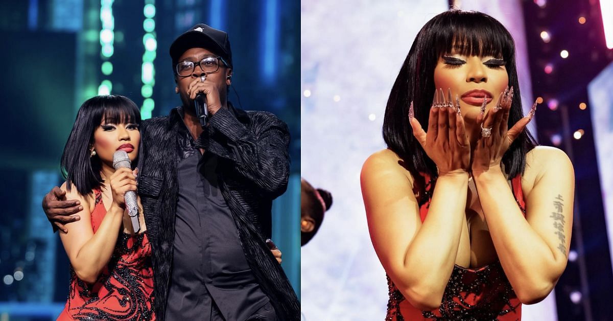 Nicki Minaj with Beenie Man on London Concert (Images via Instagram/ @nickiminaj)