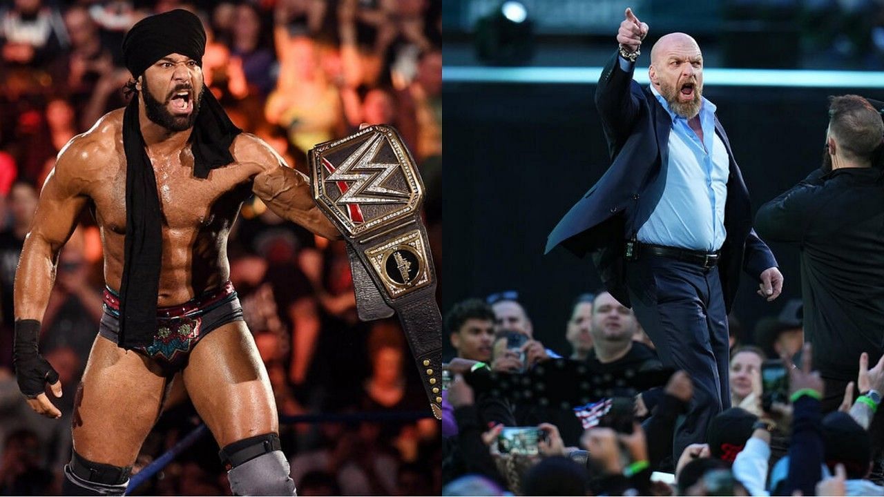 WWE, Triple H, Jinder Mahal, 