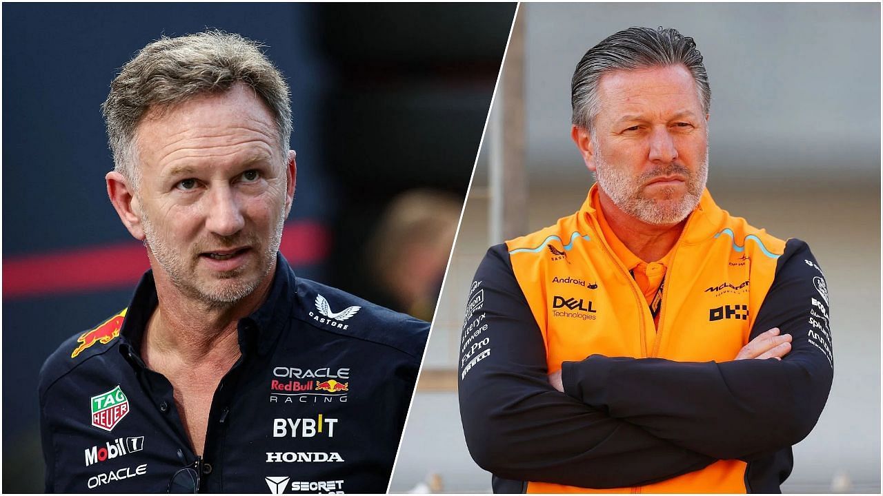 In Picture: Christian Horner and Zak Brown (from Left) Credit: Getty Images