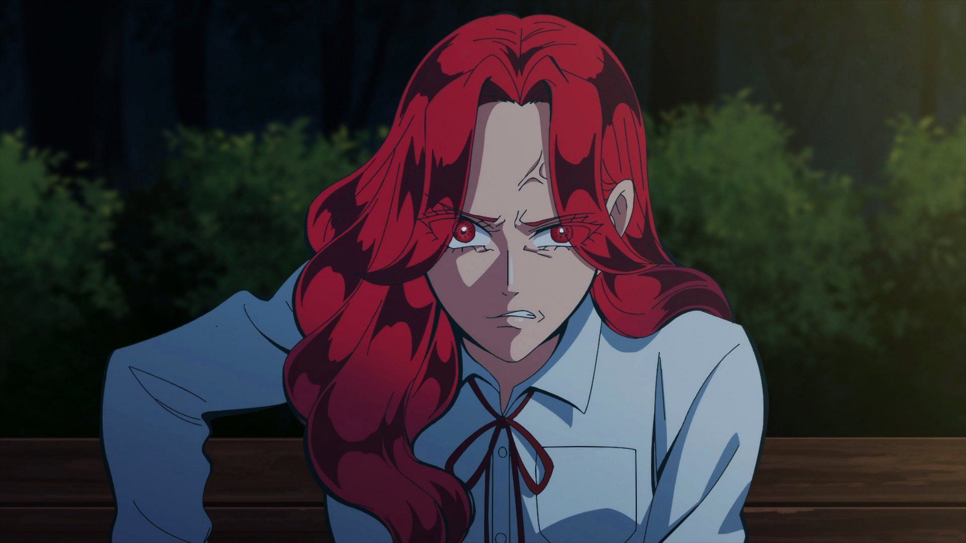 Yoshino as shown in the anime (Image via Studio Deen)