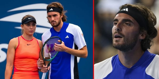 Stefanos Tsitsipas finds solace in girlfriend Paula Badosa's company after Swiss Indoors QF exit hampers ATP Finals qualification chances