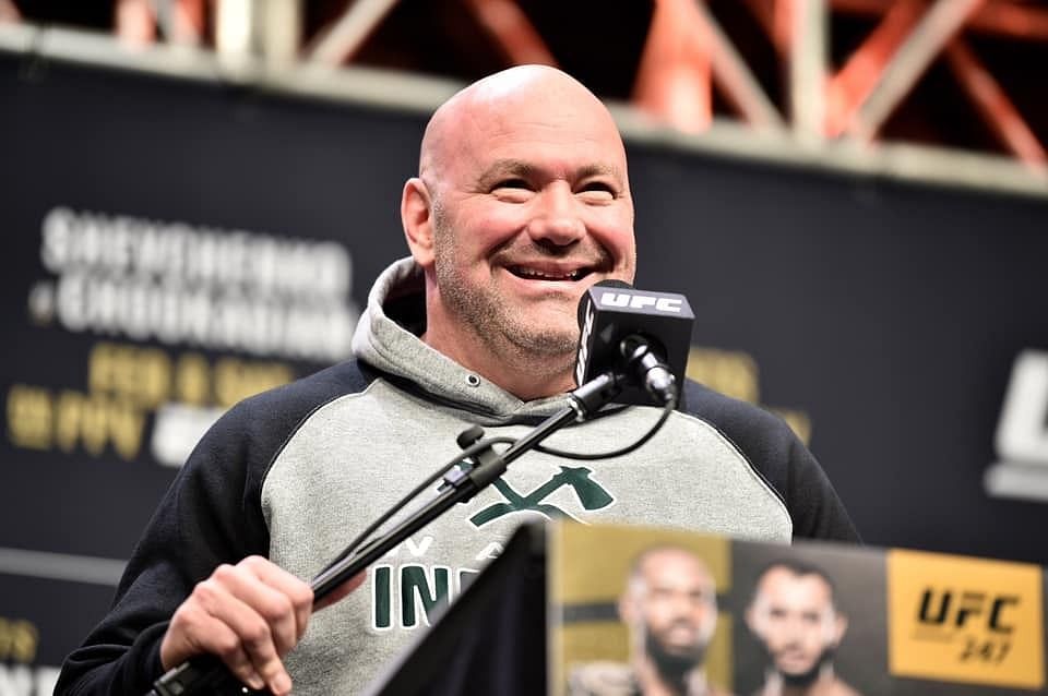 Dana White (in picture) was mocked recently by PFL