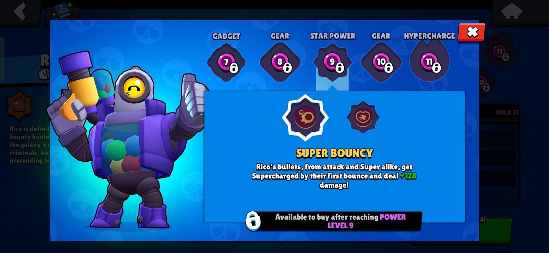 It makes him an unpredictable and high-damage dealer (Image via Supercell)