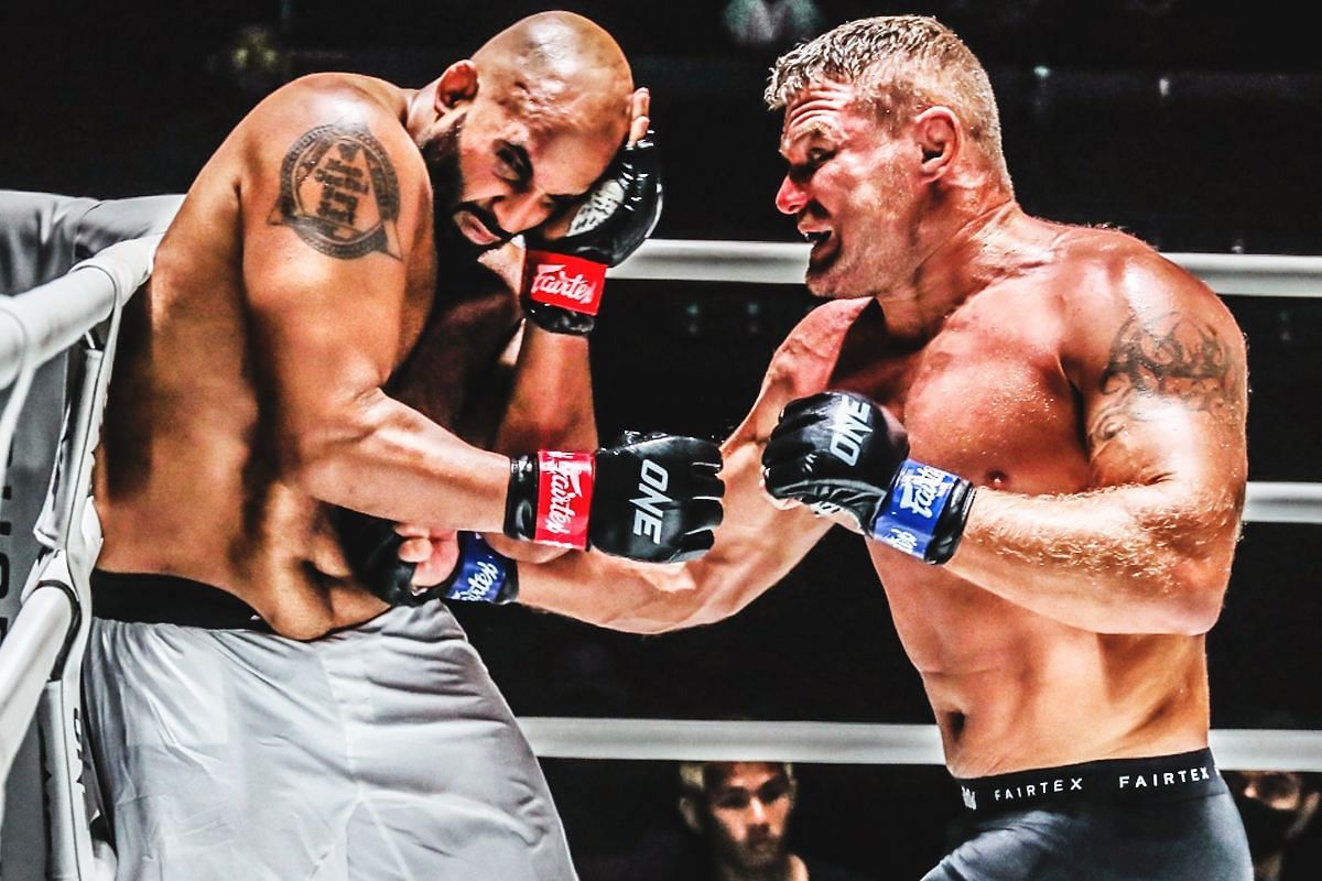 Anatoly Malykhin decimated Arjan Bhullar to win the undisputed ONE heavyweight MMA crown. [Photo via: ONE Championship]