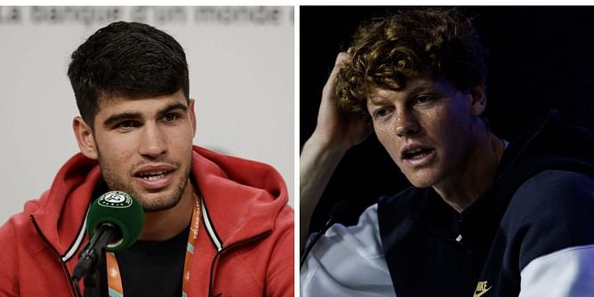 "We're acting like nothing happened" - Carlos Alcaraz opens up on "weird" plane ride with arch-rival Jannik Sinner to Shanghai hours after China Open