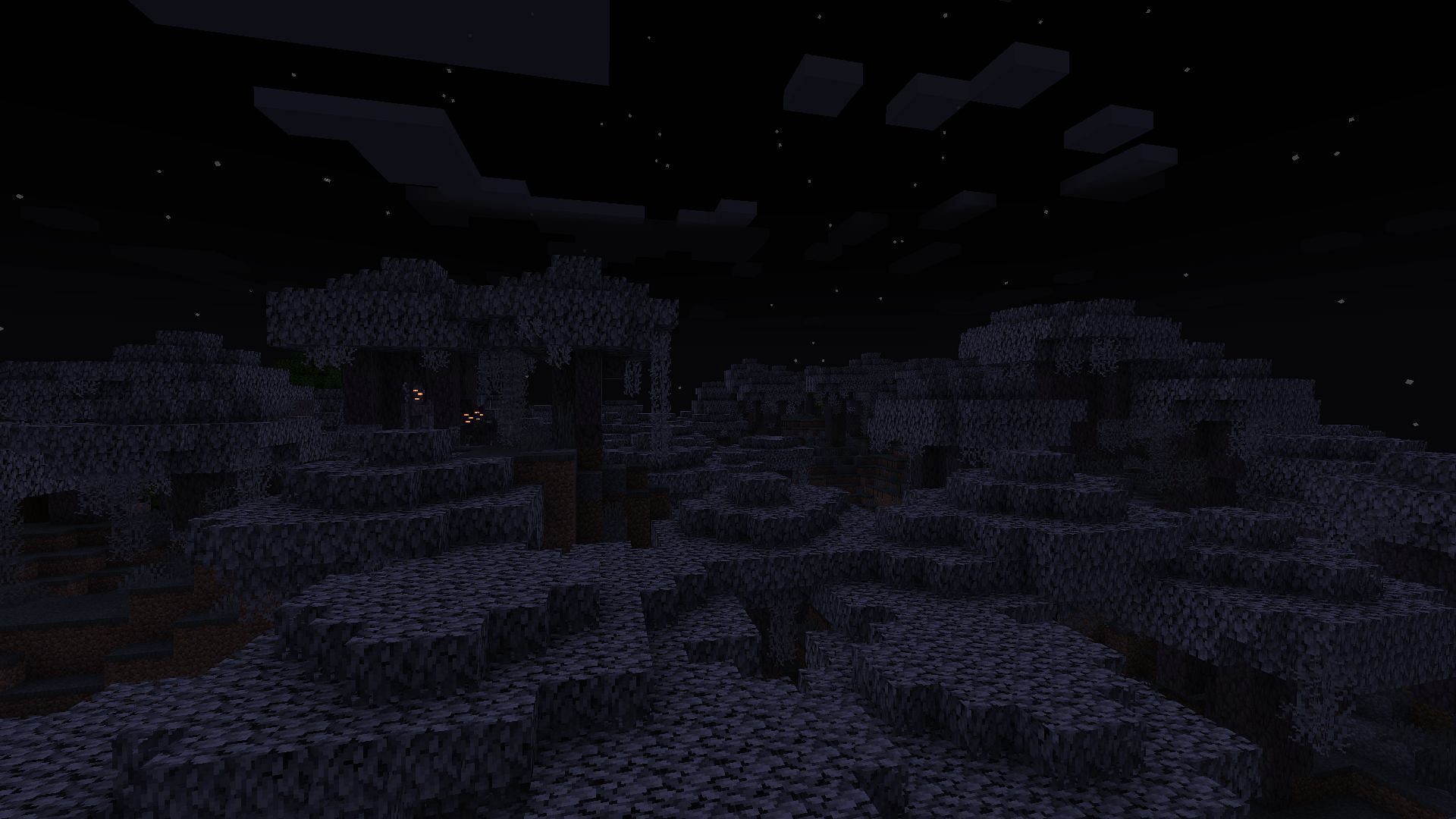 More structures and buildings could enhance the ambiance of the biome (Image via Mojang Studios)