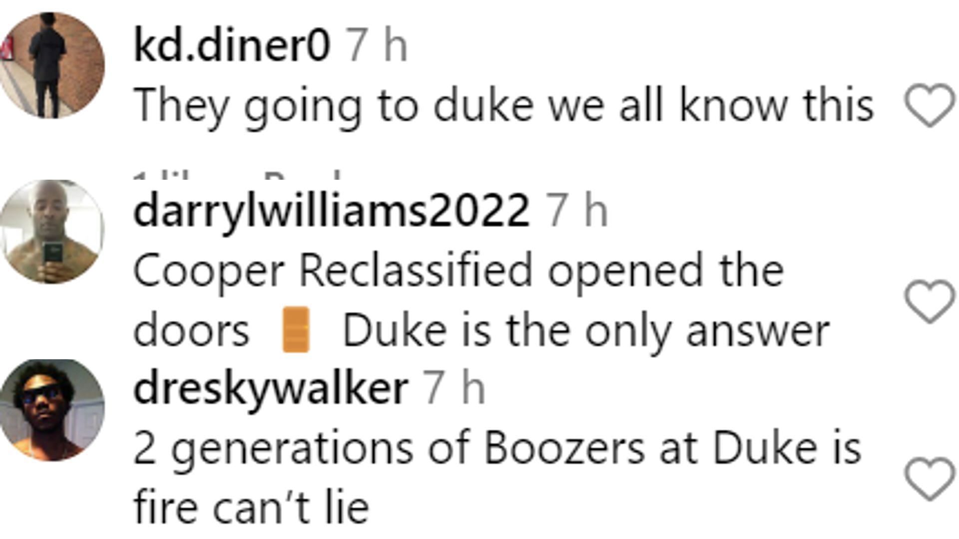 Fans of the Duke Blue Devils believe the Boozer twins will come to Durham.