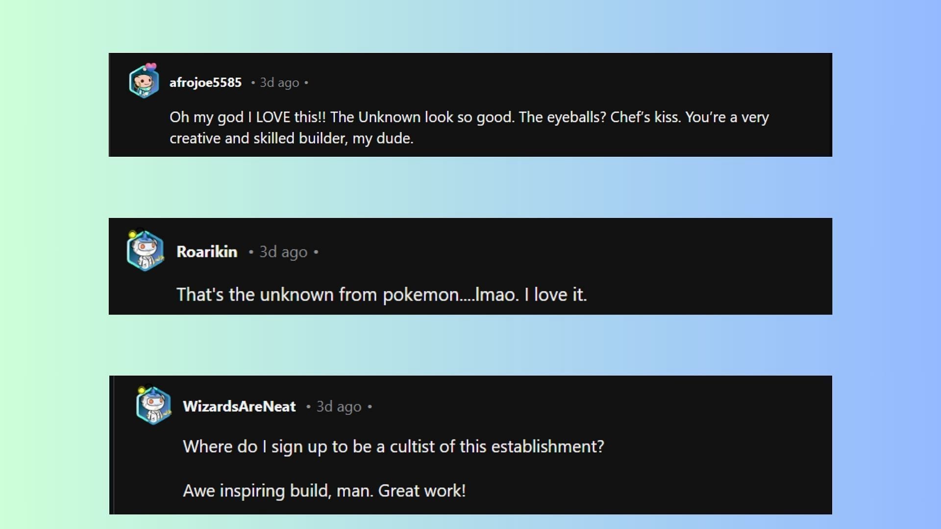 Redditors praised the depiction of the psychic Pokemon (Image via Reddit/sushi-btw)