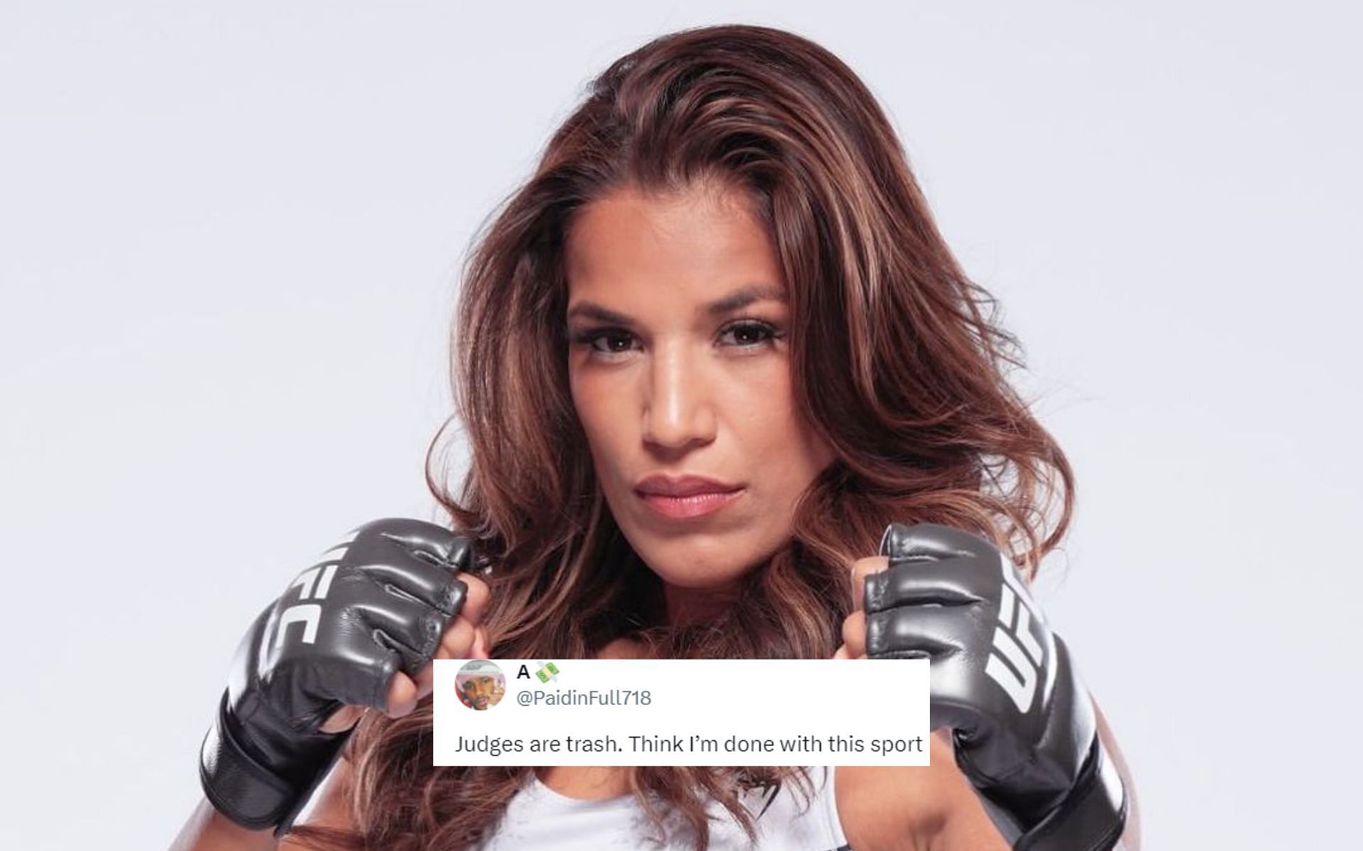 Fans and MMA personalities react to Julianna Pena