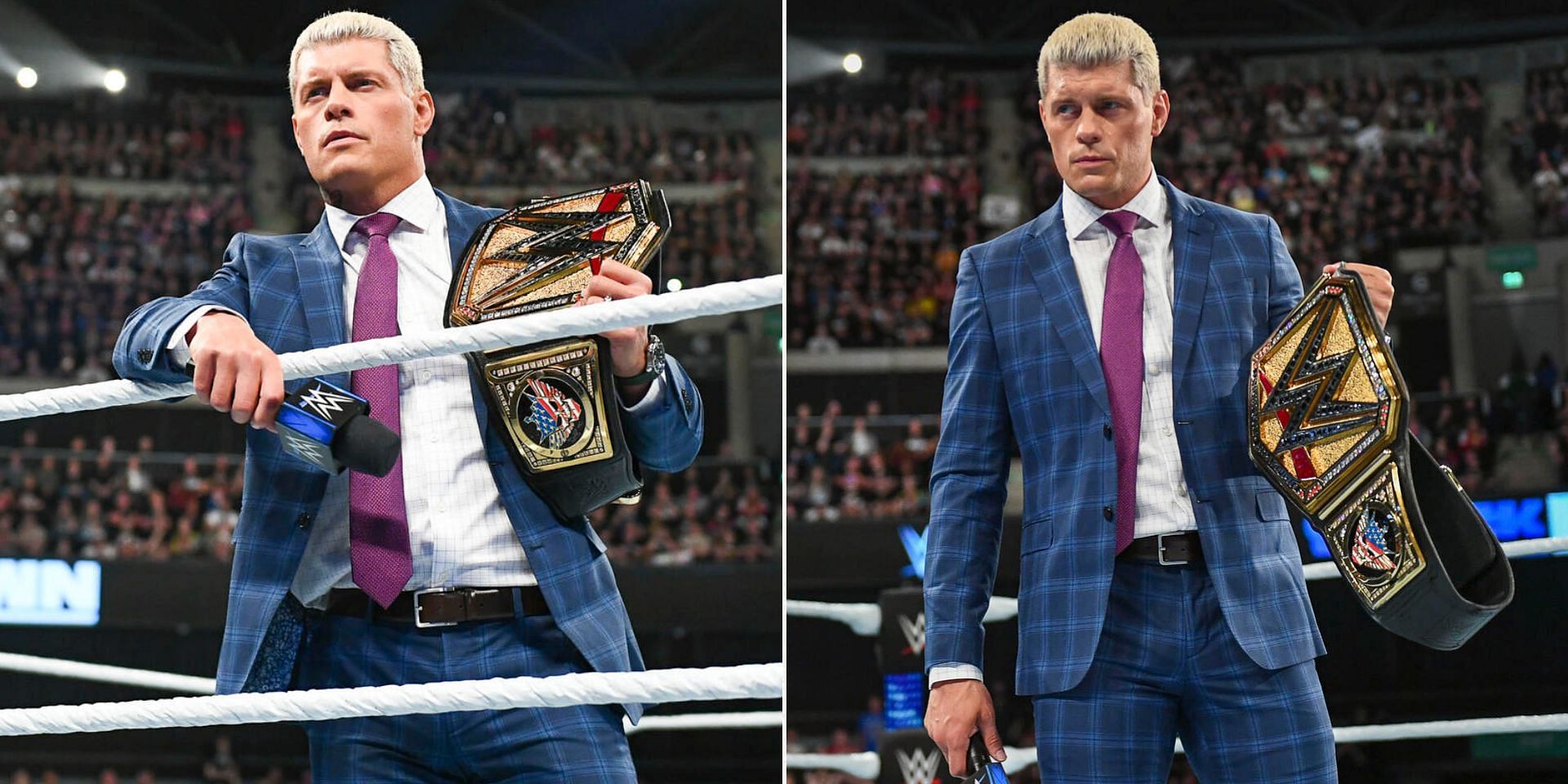 Cody Rhodes is the Undisputed WWE Champion (Images via WWE.com)