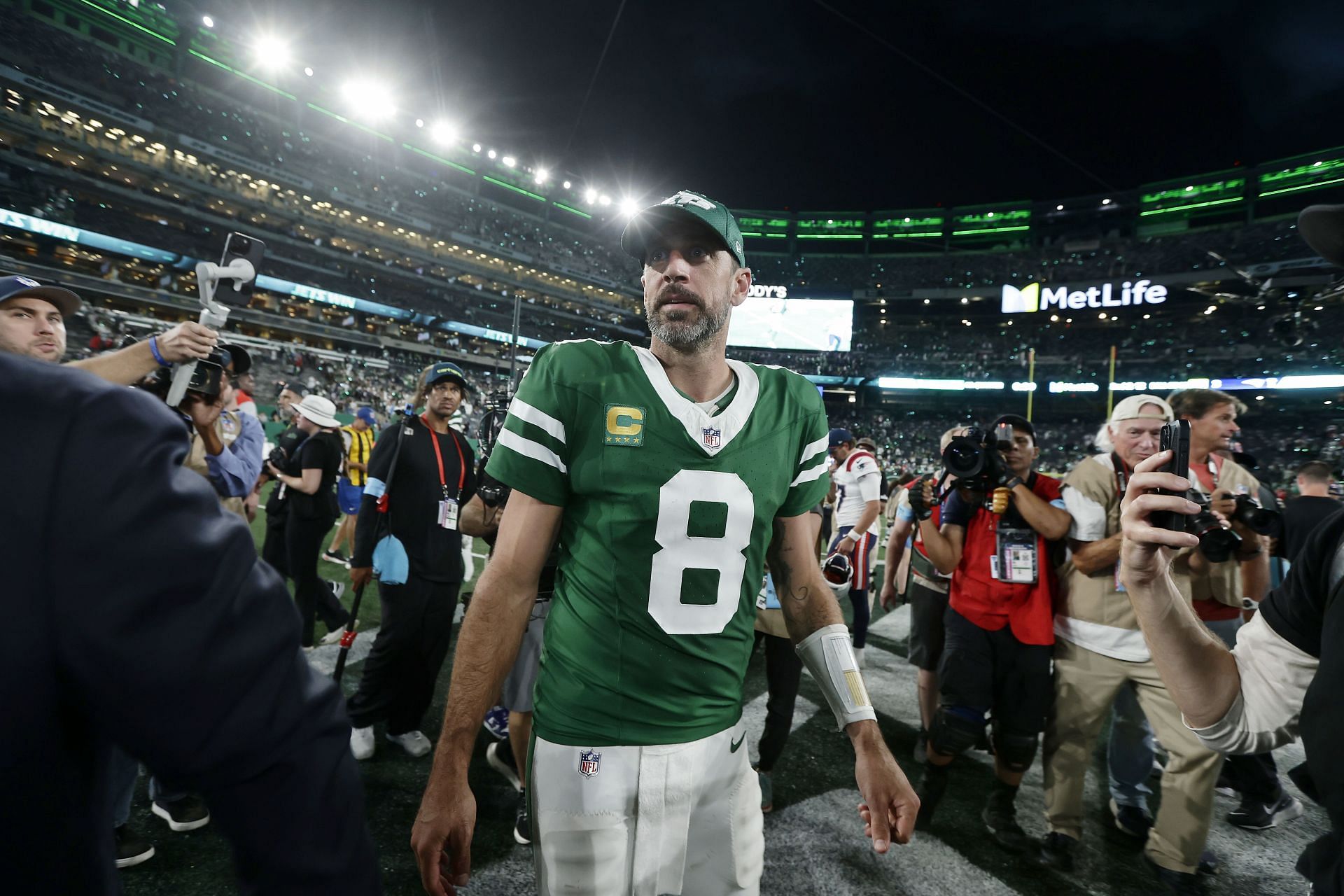 New England Patriots v New York Jets - Source: Getty