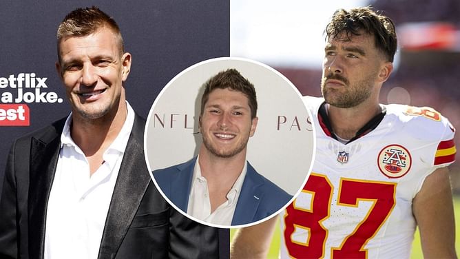 Laith Wallschleger weighs in on which role was tougher to play between Rob Gronkowski and Travis Kelce