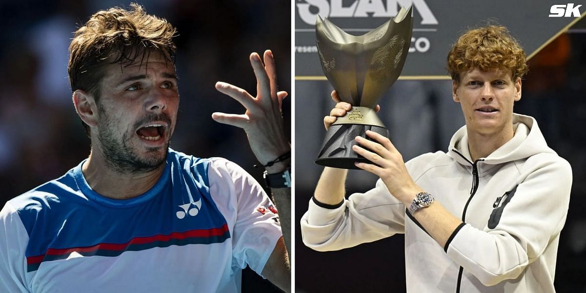 Stan Wawrinka (L) &amp; Jannik Sinner (R) (Image source: GETTY)