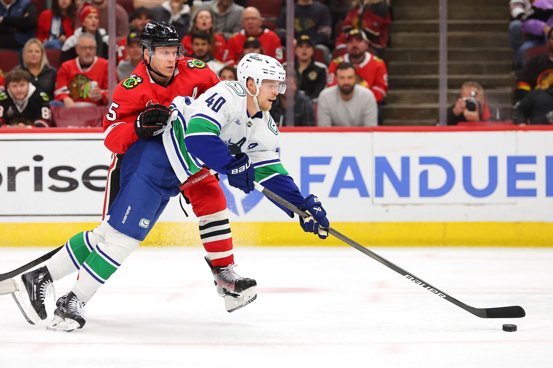 Vancouver Canucks v Chicago Blackhawks