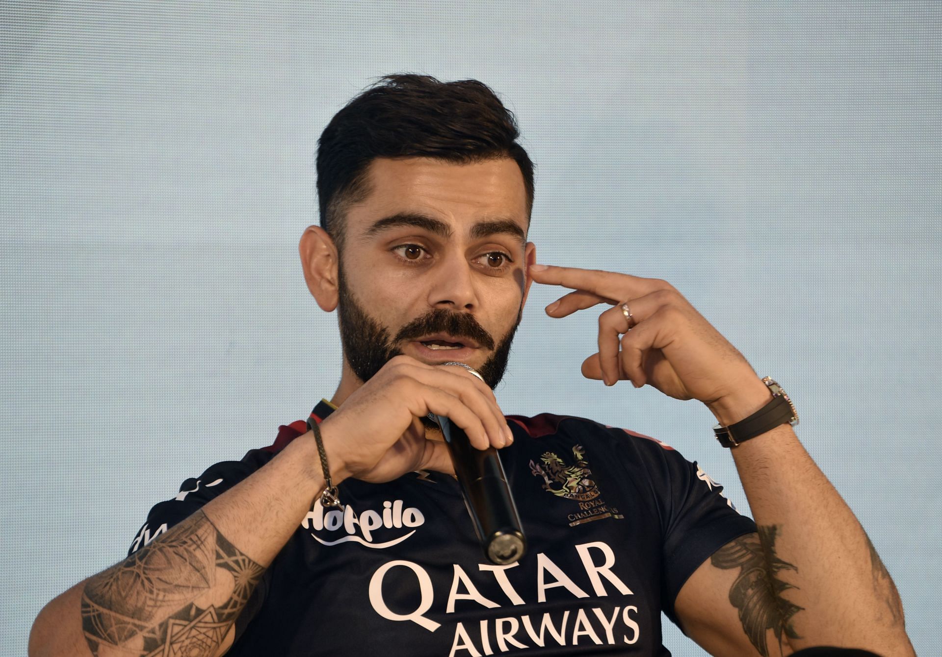 Virat Kohli Press Conference In Mumbai - Source: Getty