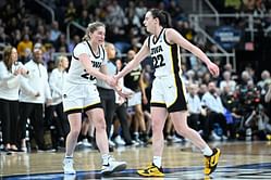 Caitlin Clark adores Kate Martin's sideline pic with Hawkeyes teammate in Iowa City