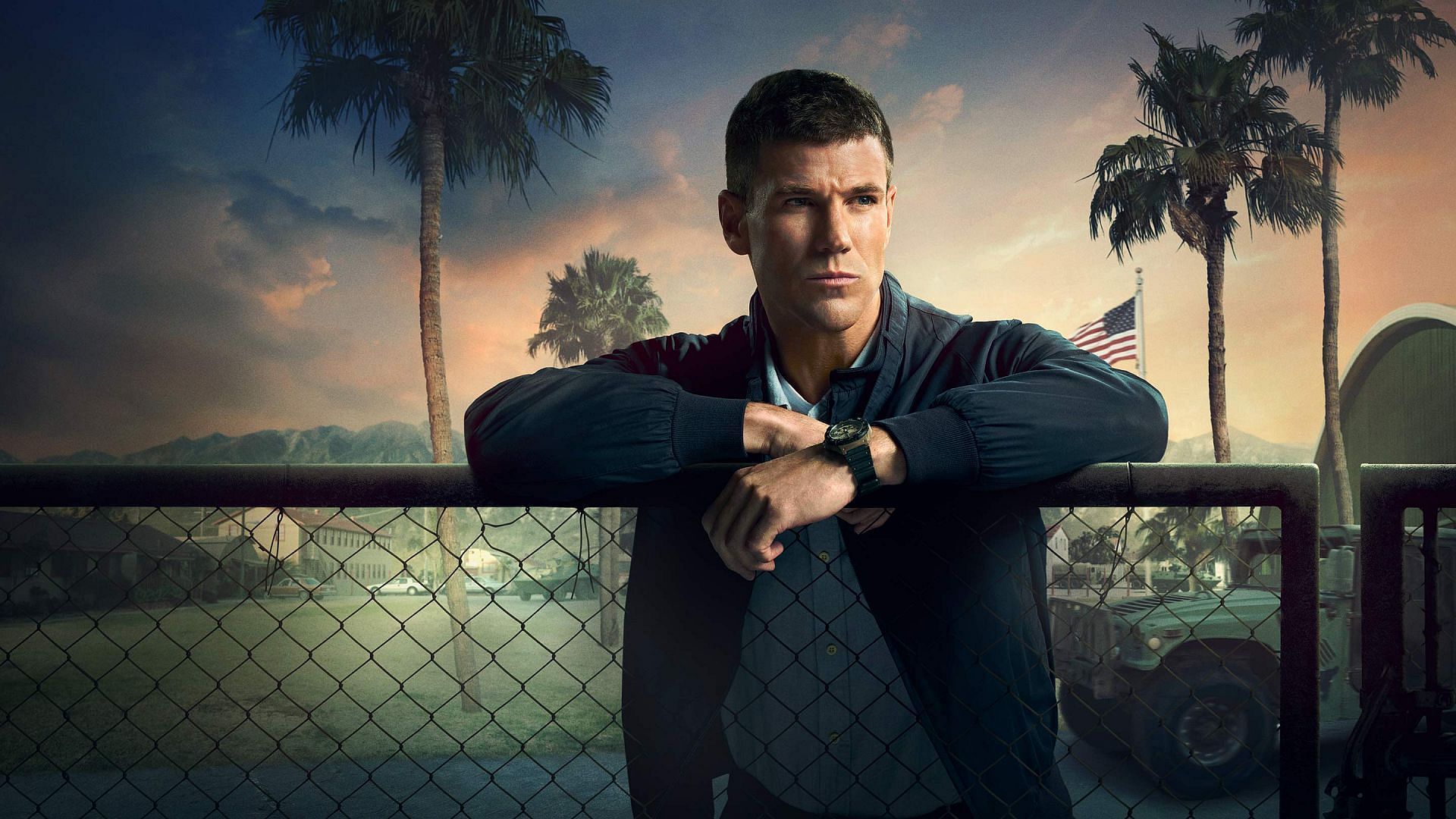 Austin Stowell as shown in official poster of NCIS: Origins (Image via CBS)