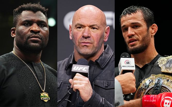 Francis Ngannou catches strays as Dana White reacts to Usman Nurmagomedov's UFC dream: "Nobody wants to fight in the f***ing PFL"