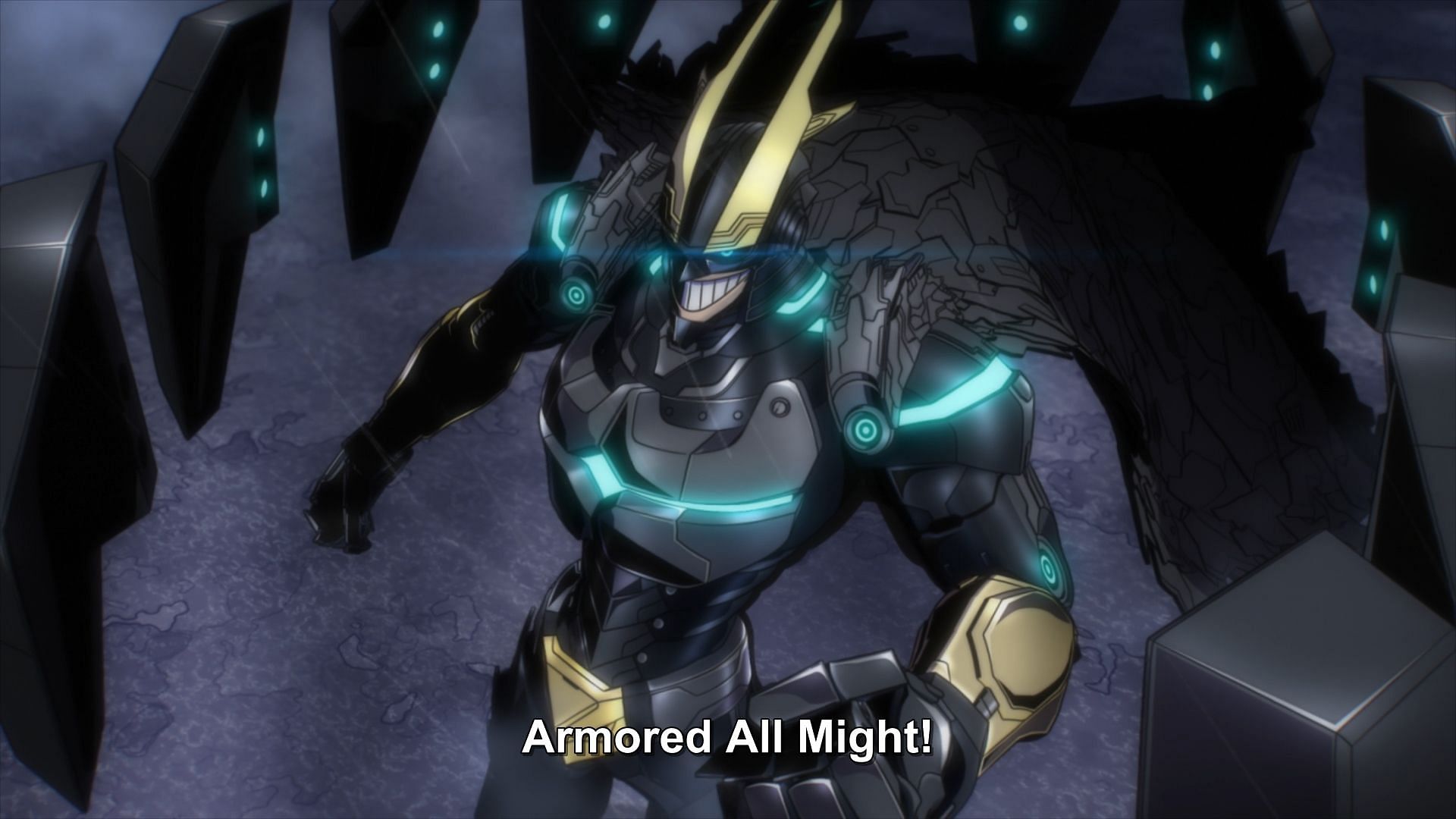 Armored All Might (Image via Bones)