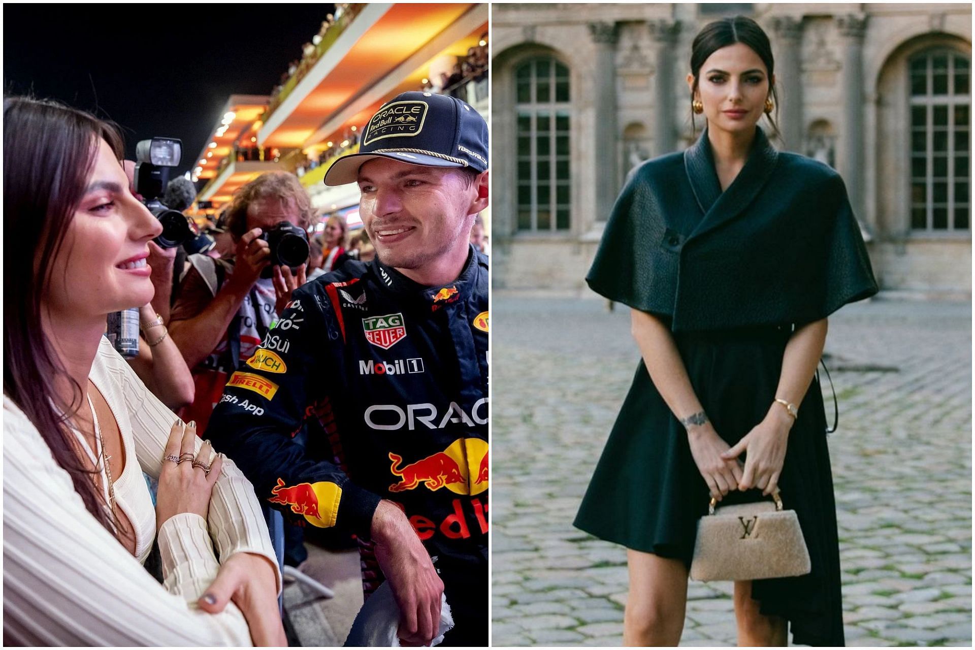 Kelly Piquet spotted in Paris with a $7k Louis Vuitton handbag (Image via Getty || Instagram/@kellypiquet)