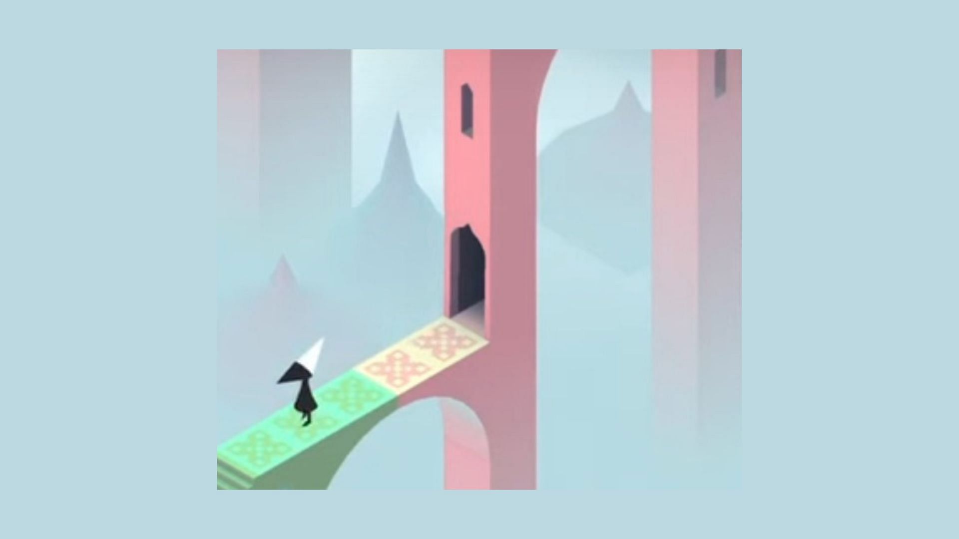 The secret doorways are the best example of the game&rsquo;s main concept of changing angles and forcing the player to be creative (Image via ustwo games)