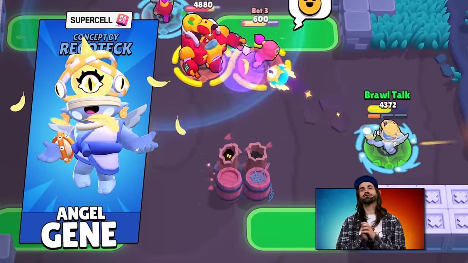 Angel-themed skin for Gene (Image via Supercell)