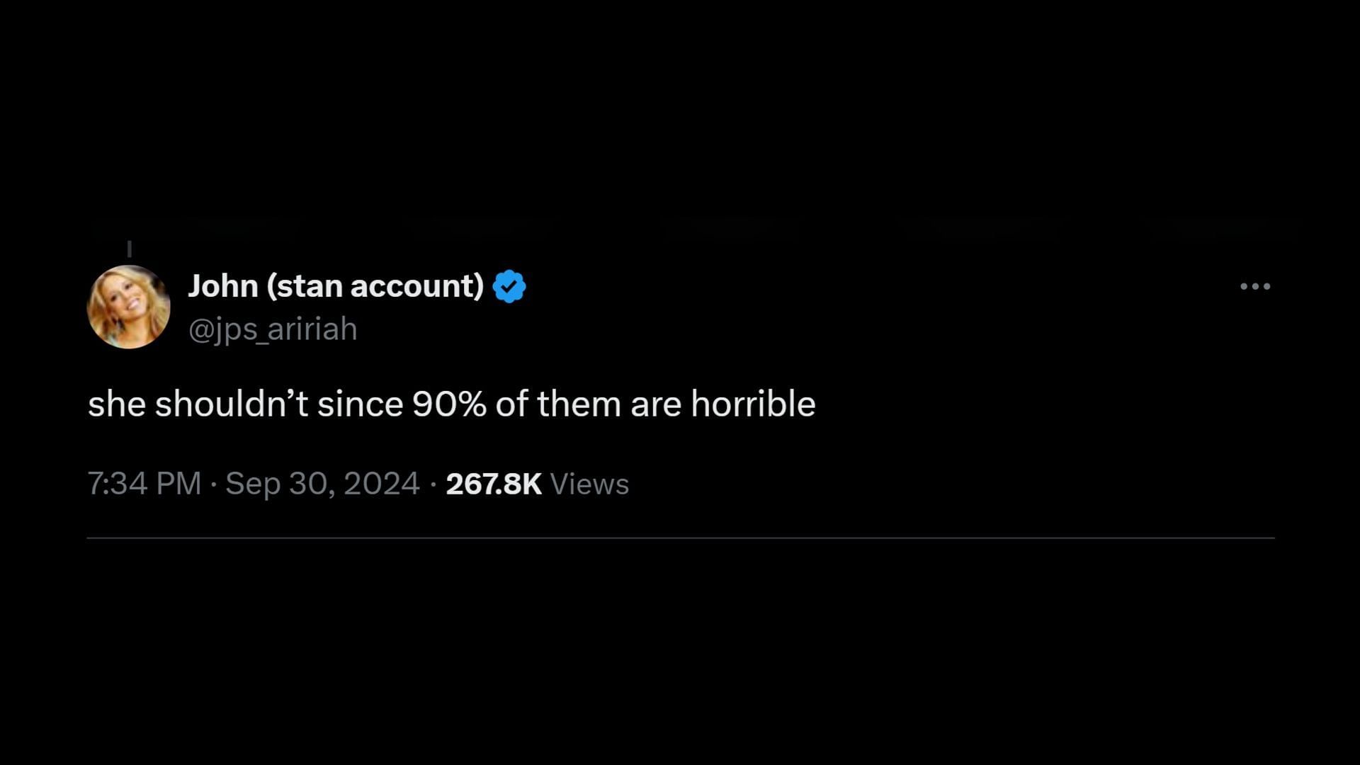 Social media users criticized hurtful fans (Image via X/@PopCrave)