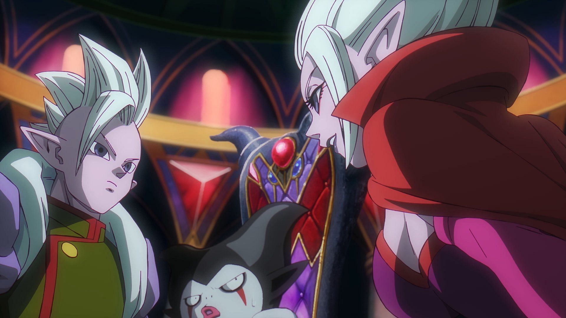 Degesu, Gomah, and Arinsu in Daima (Image via Toei Animation).