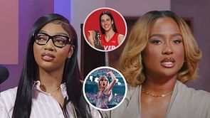 "Really trying to cling onto CC and T Swift": WNBA Twitter flames Angel Reese's podcast after Kayla Nicole episode goes viral