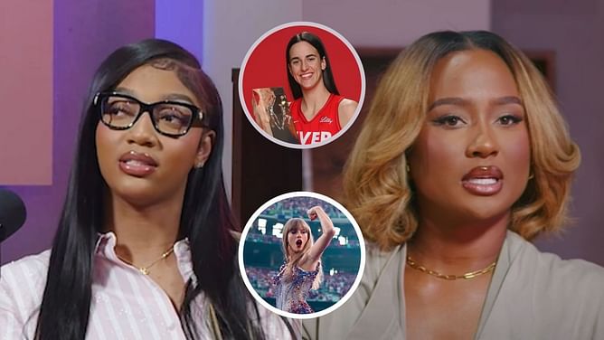 "Really trying to cling onto CC and T Swift": WNBA Twitter flames Angel Reese's podcast after Kayla Nicole episode goes viral