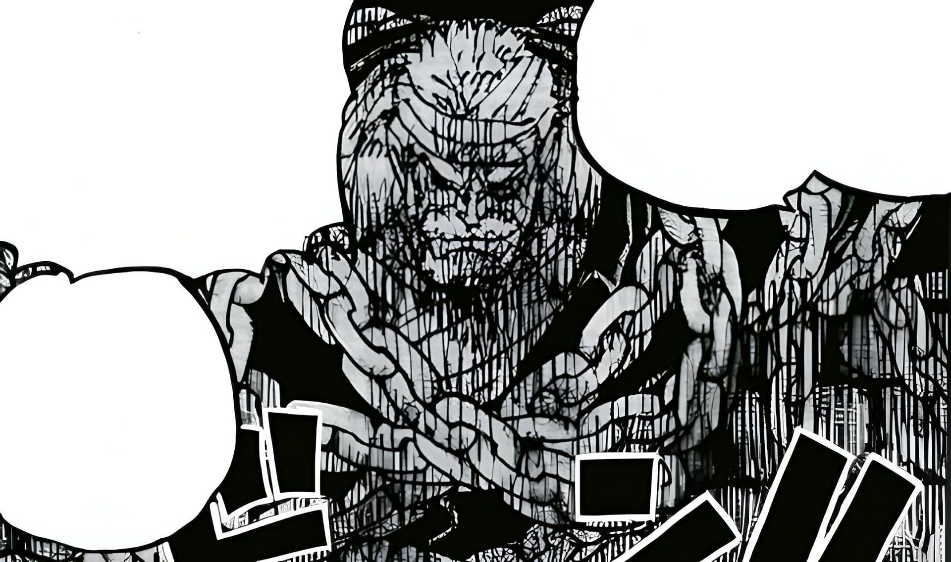 Monkey D Garp as seen in the manga (Image via Shueisha)