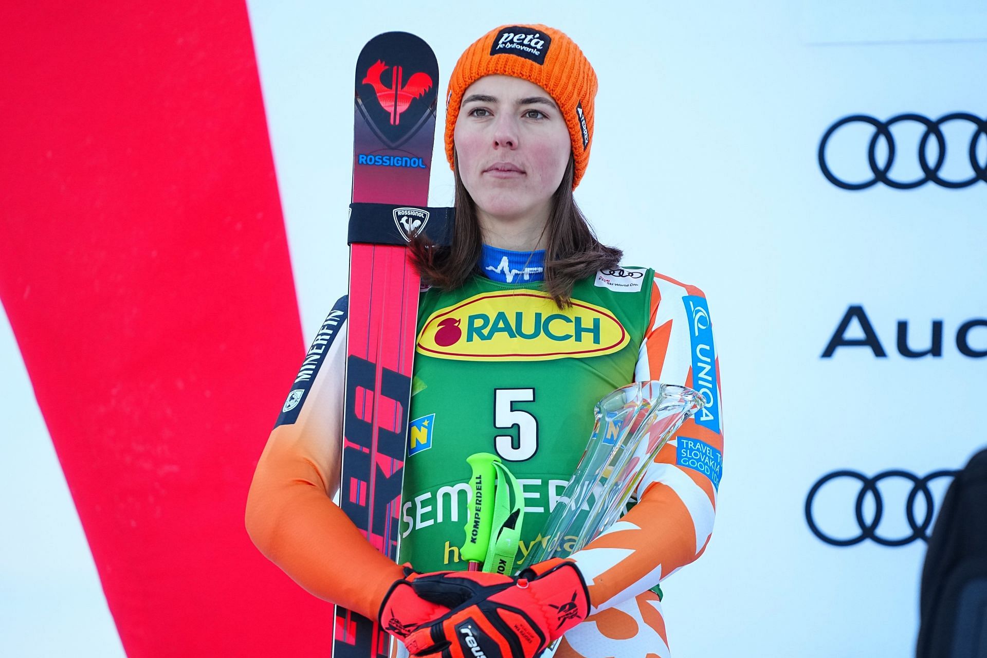 Petra Vlhova at the Audi FIS Alpine Ski World Cup - Women&#039;s Giant Slalom - Source: Getty