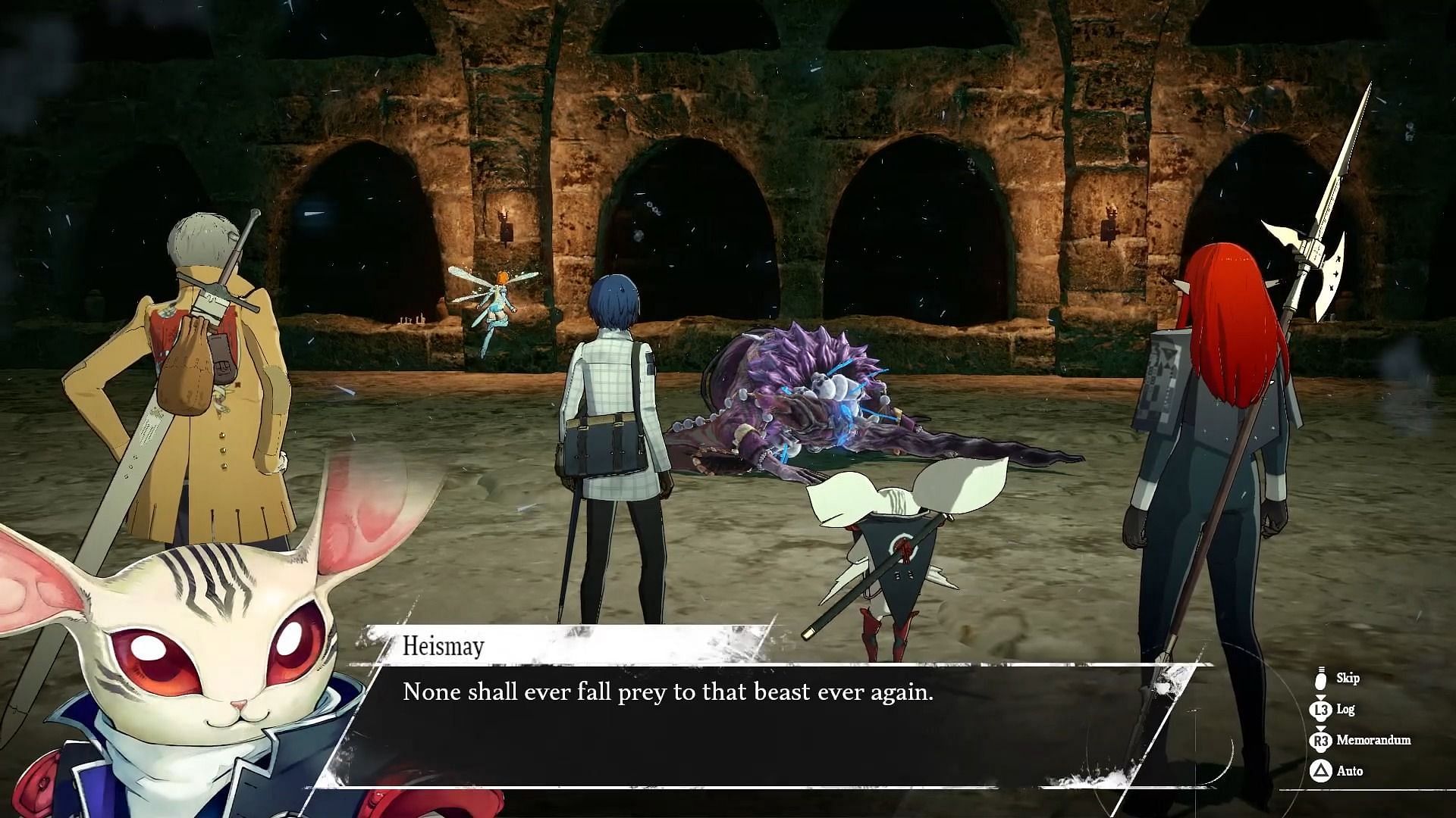 Once you kill the beast you will get the Chalice (Image via Atlus)