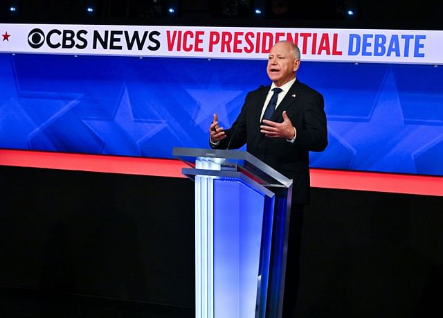 Vice Presidential Debate Between Gov. Tim Walz (D) and Sen. JD Vance (R-Ohio) - Source: Getty