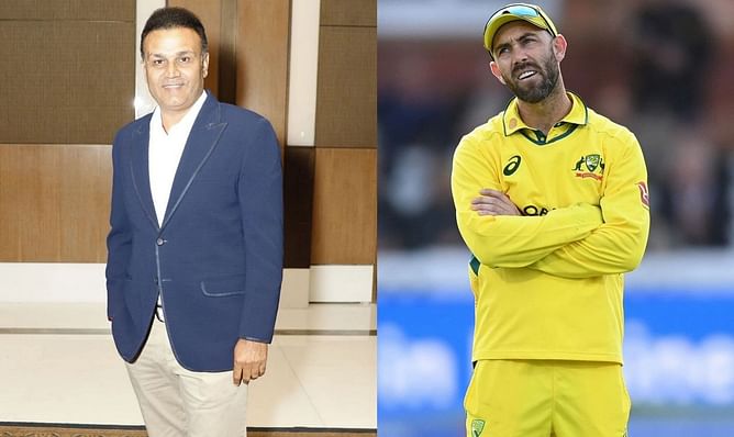 "We never spoke again" - Glenn Maxwell opens up on his fallout with Virender Sehwag while leading Punjab franchise in IPL 2017