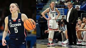 “A menace and her coach”: UConn basketball drops cheeky post of Paige Bueckers and Geno Auriemma