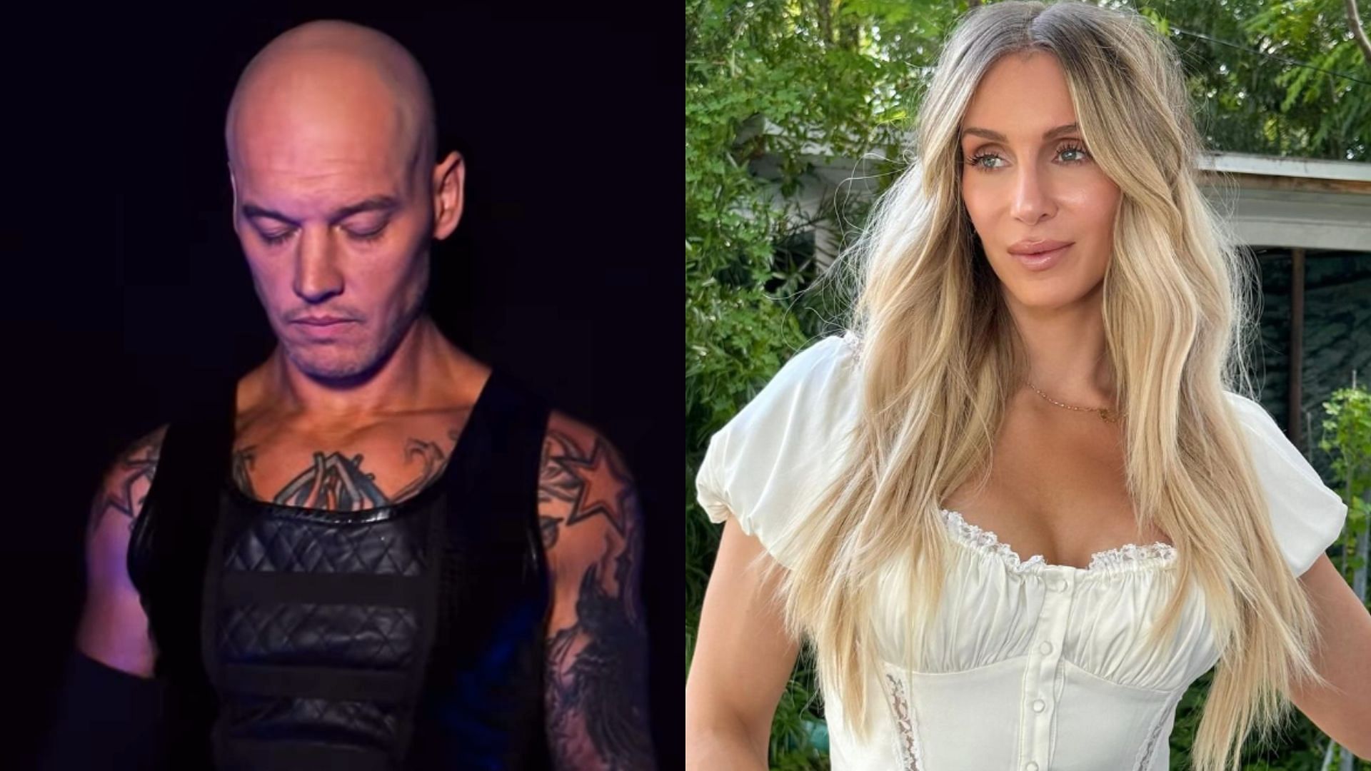 Baron Corbin and Charlotte Flair. [Images via Instagram]