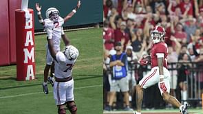 Two words inscribed on Ryan Williams eye black goes viral, 17-year-old freshman WR becomes new Alabama sensation