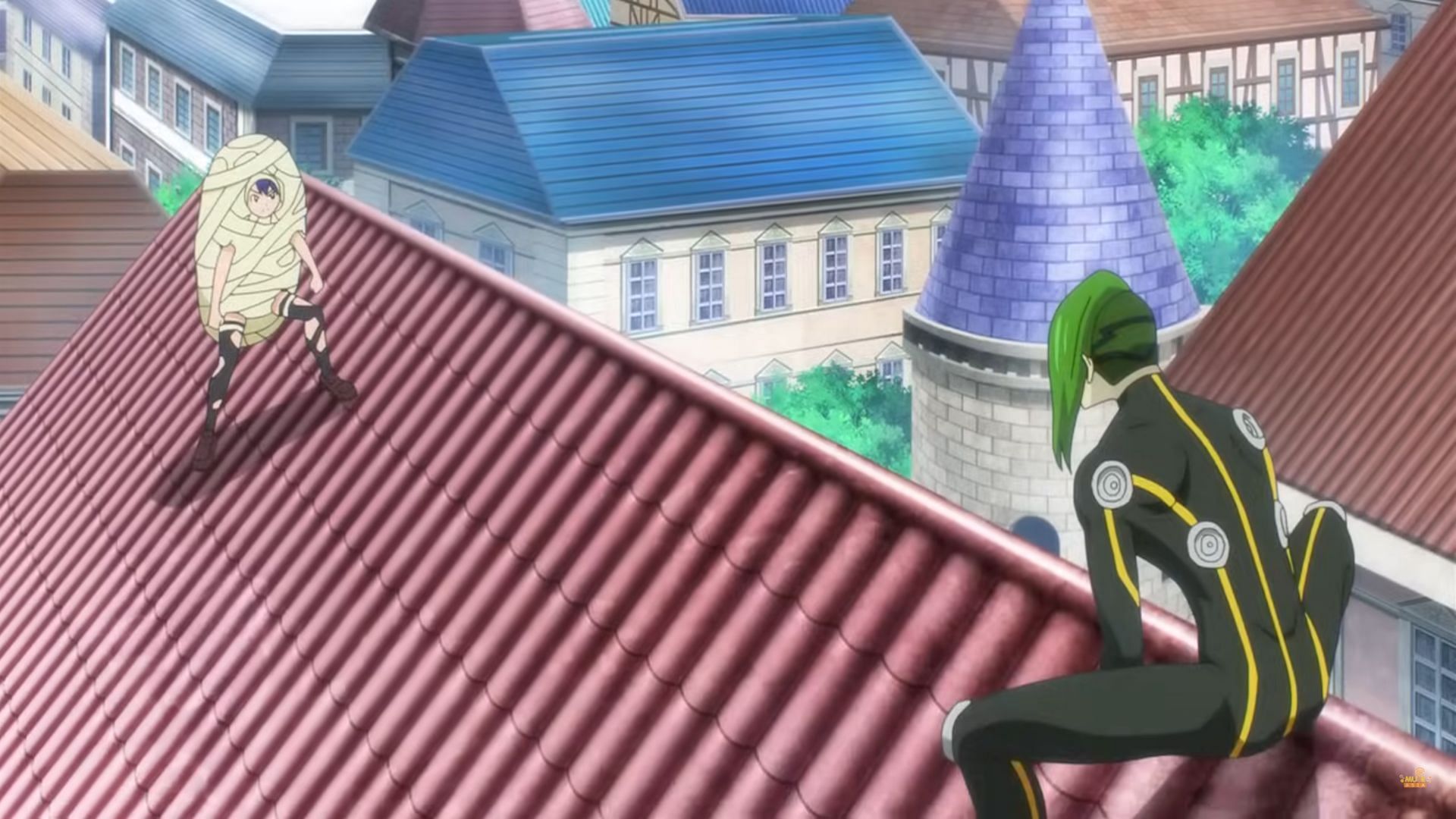 Wendy goes up against Nebaru in Fairy Tail 100 Years Quest episode 14 (Image via J.C. Staff)