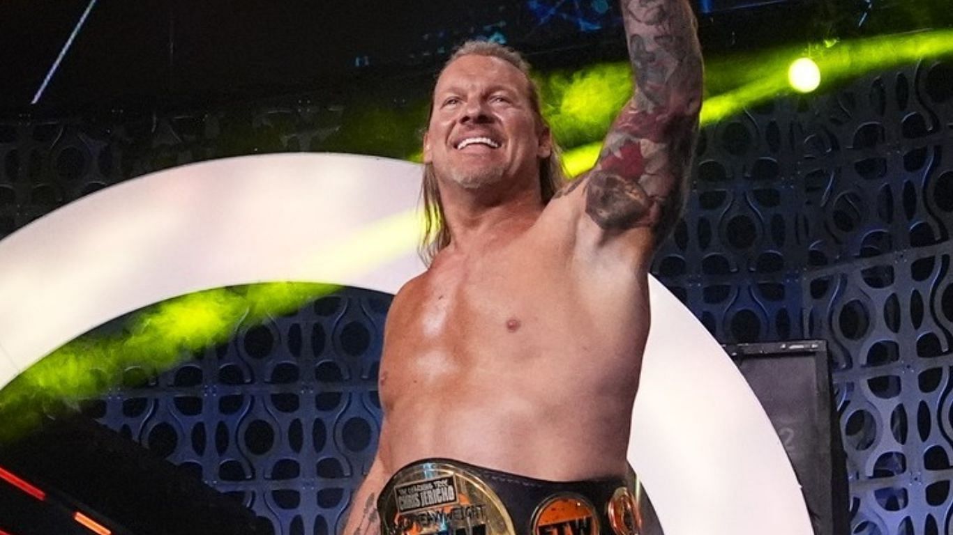 Chris Jericho is a former WWE Champion [image credits: AEW Facebook]