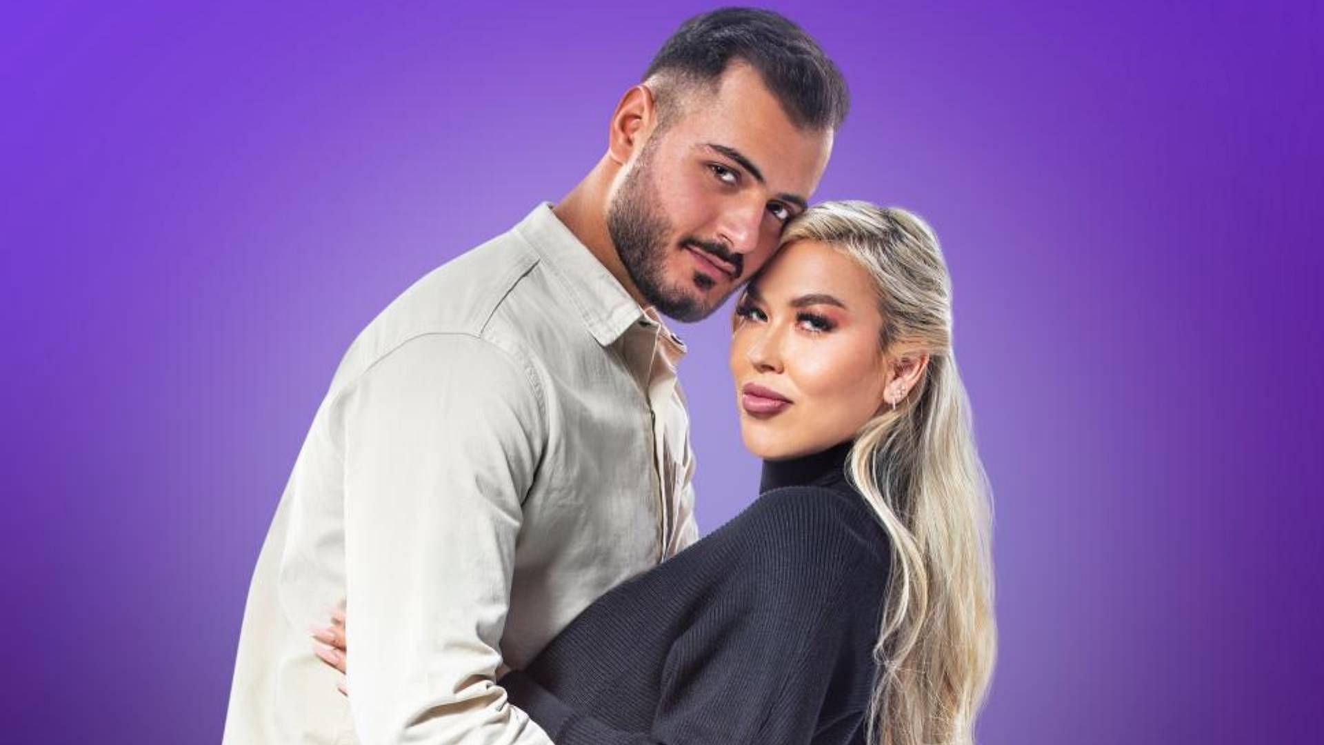 Tigerlily and Adnan - 90 Day Fianc&eacute; (image via TLC)