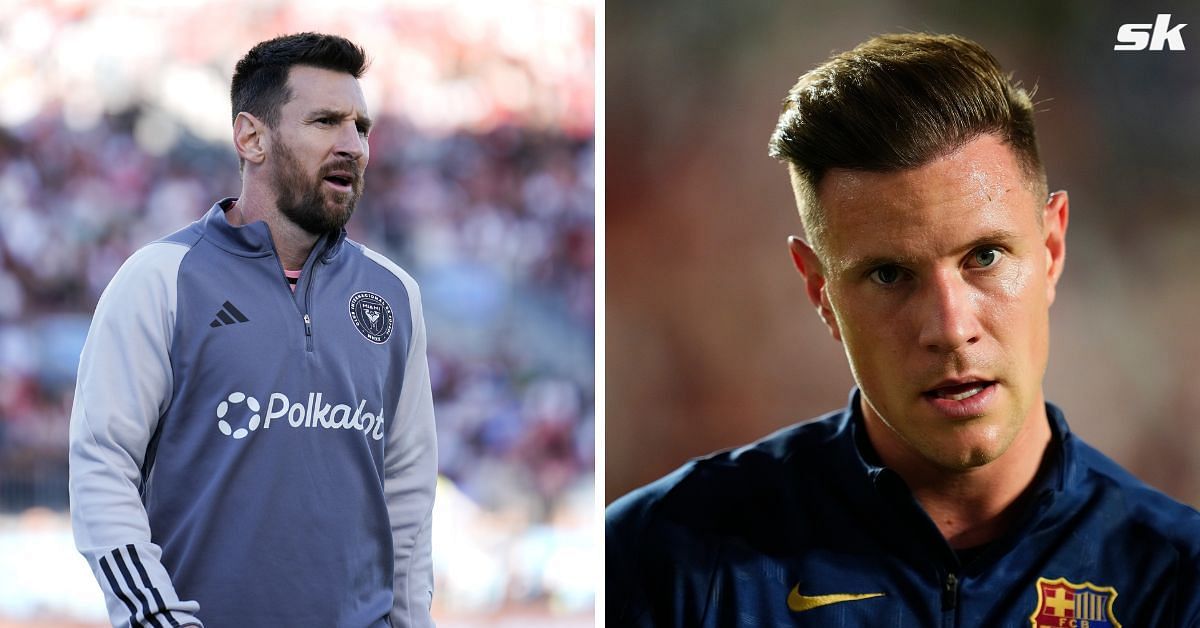 Lionel Messi and Marc Andre ter Stegen (Images via Getty)