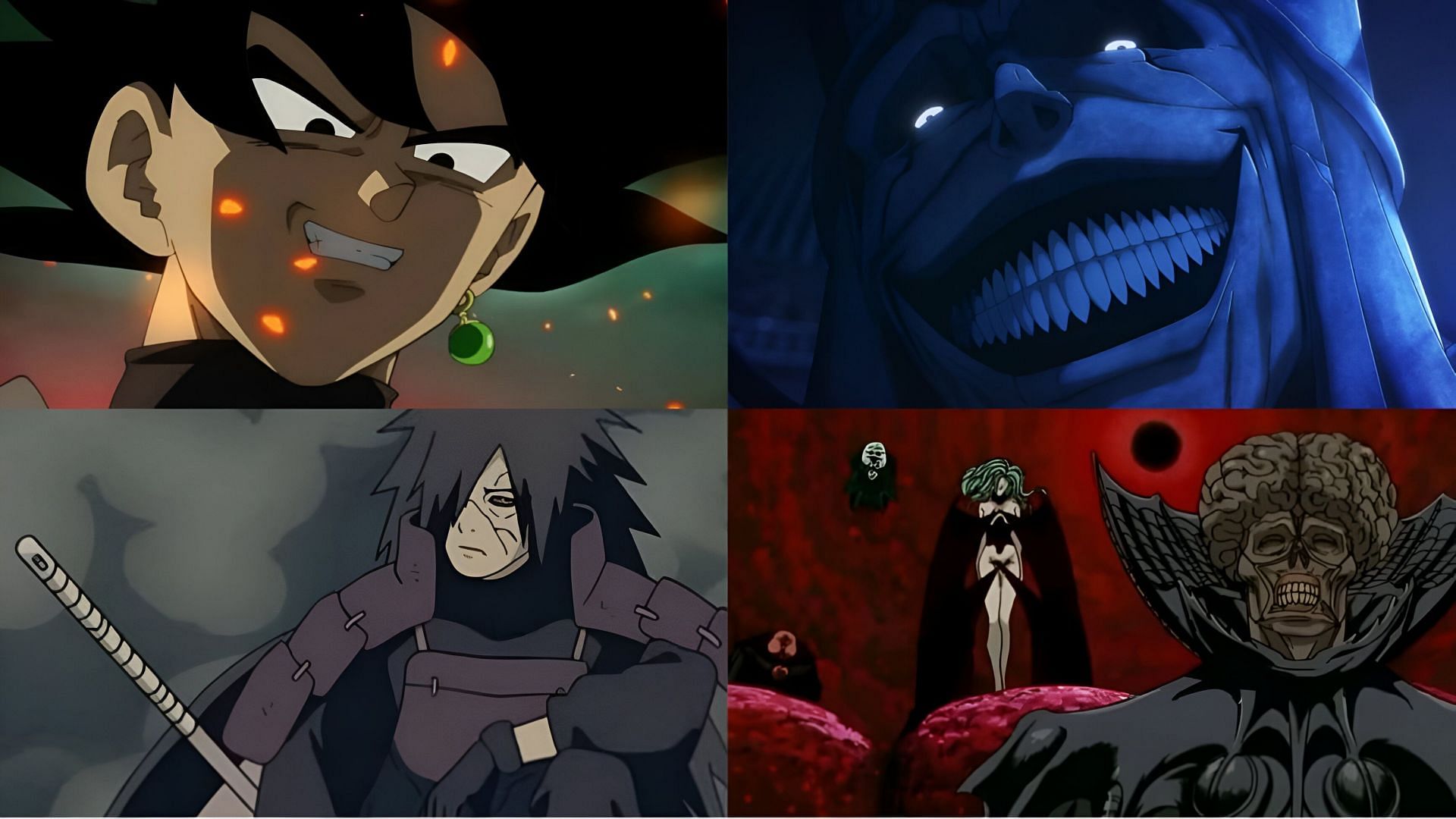 10 Anime villains with the most iconic introductions of all time (Image via A-1 Pictures, OLM, Toei Animation, &amp; Studio Pierrot)