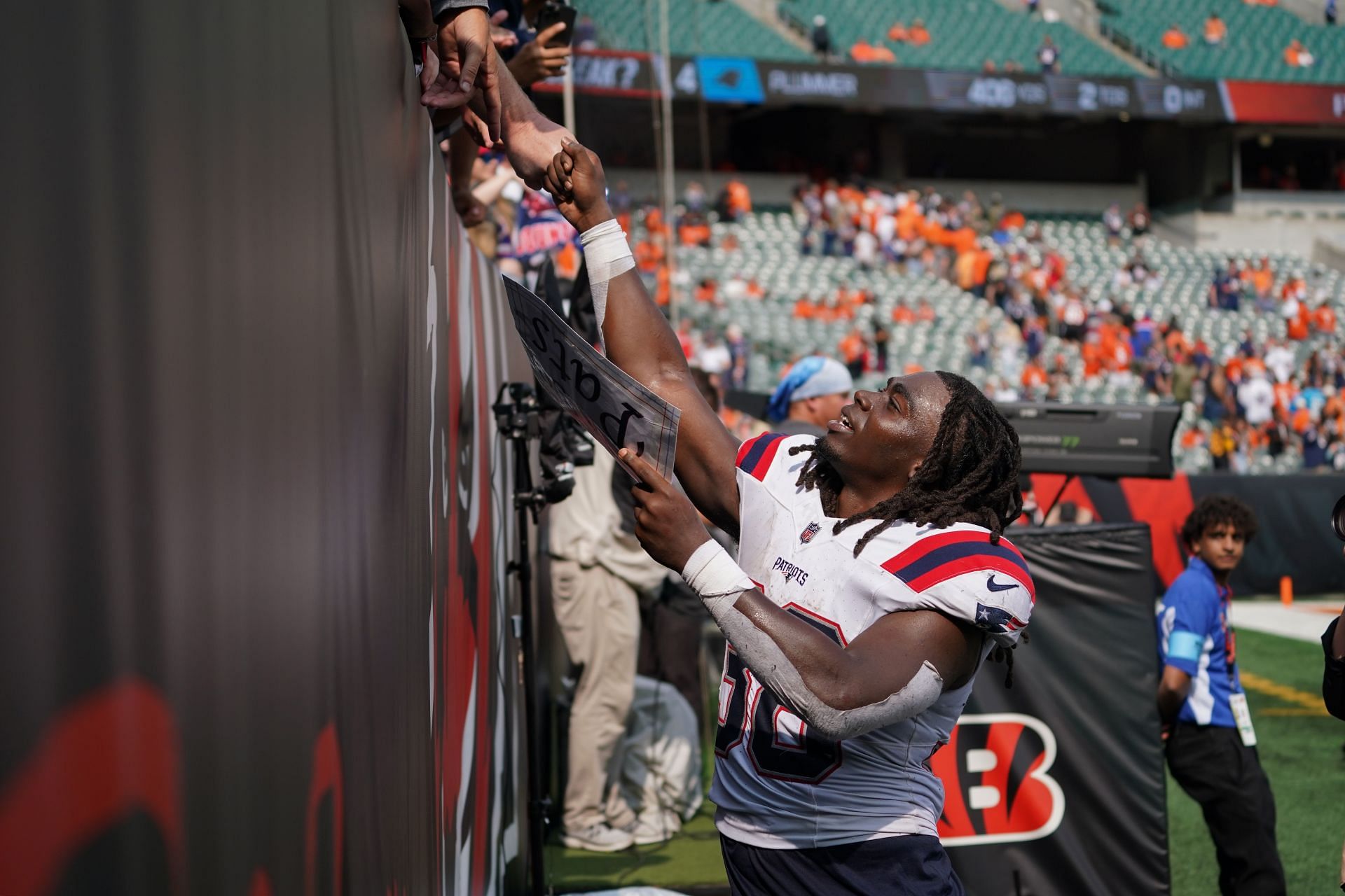 New England Patriots v Cincinnati Bengals - Source: Getty