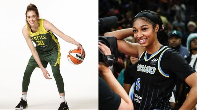 Which had the better rookie year, Breanna Stewart or Angel Reese? (Image credits: @breannastewart30, @angelreese5/nstagram)